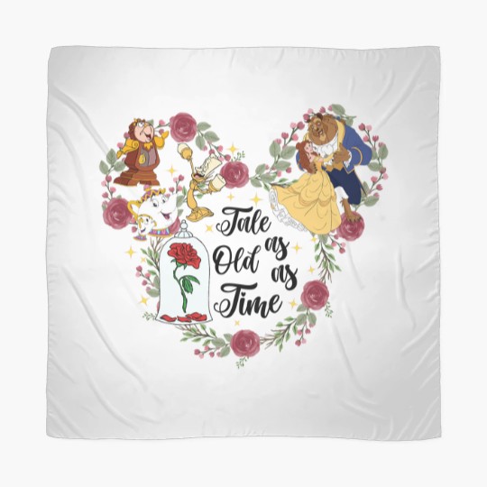 Discover Tale As Old As Time Scarves, Beauty Beast Scarves,
