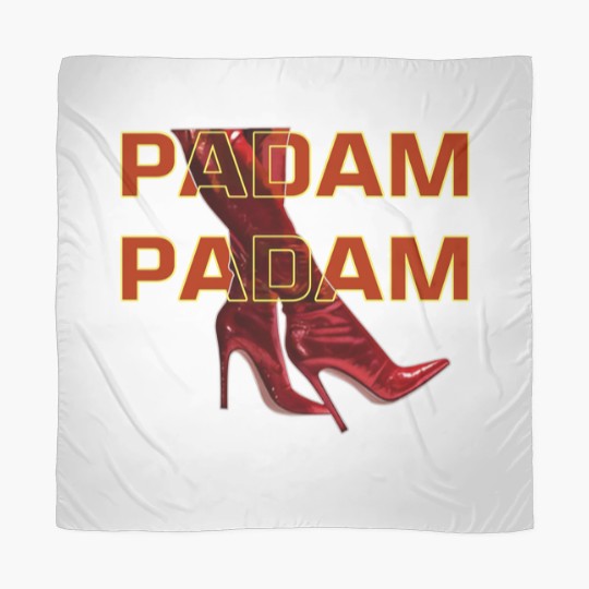 Discover PADAM PADAM Red Fierce Boots Short Sleeve Scarves
