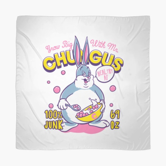 Discover Big Chungus Cereal - Grow Big With Mr Chungus  meme Scarves
