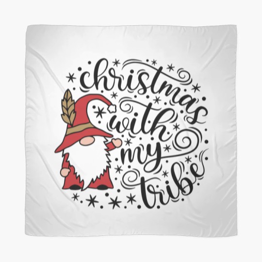 Discover Gnome Family Christmas Scarves