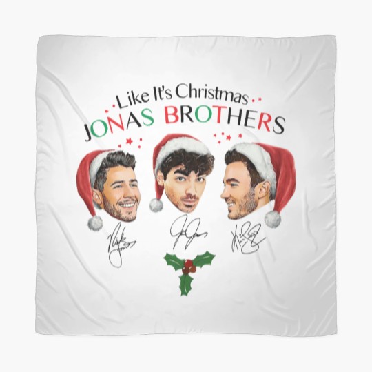 Discover Like It's Christmas Jonas Brothers Scarves Unisex Scarves For Men Women S-5XL