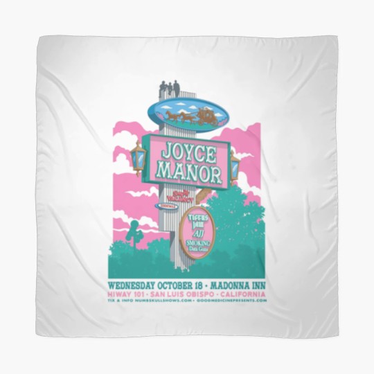 Discover Joyce Manor At Madonna Inn Show Scarves Tigers Jaw Size S-5XL, Multicolor