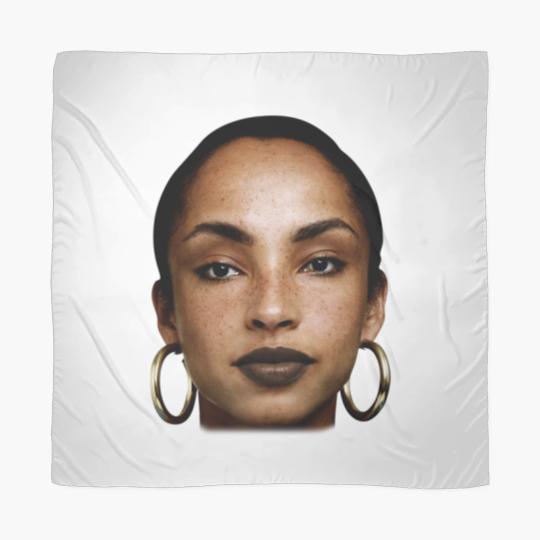 Discover Rare Sade Adu Face Scarves Collection Singer Unisex Scarves