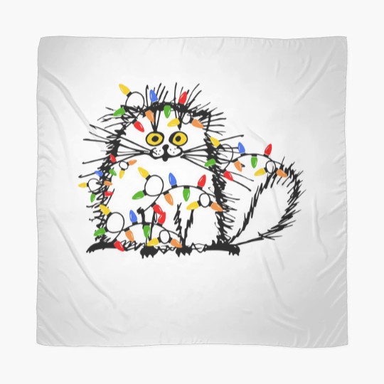 Discover Christmas Funny Cat Scarves, Funny Cat Scarves