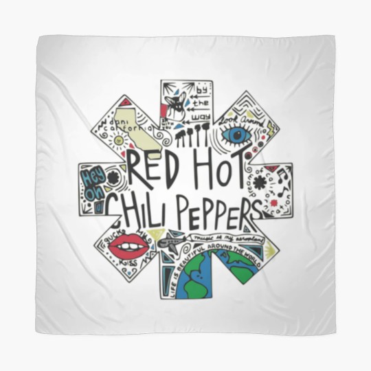 Discover Vintage Red Hot Chili Peppers Concert Scarves
