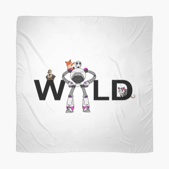 Discover The Wild Robot Scarves | Robot Lover Gift | Movie Fan Scarves