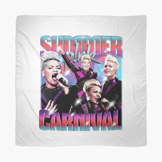 Discover Pink Singer Summer Carnival 2024 Tour Scarves, Trustfall Album Scarves, Pink Singer Tour Scarves