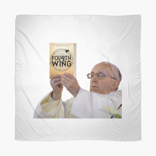 Discover Fourth Wing Pope Meme Scarves