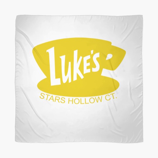 Discover Lukes Diner Scarves, Gilmore Girls Scarves, Luke's Stars Hollow Scarves