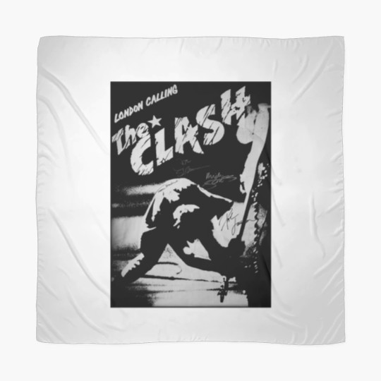 Discover The Clash Scarves, London Calling Clash Vintage Unisex Scarves