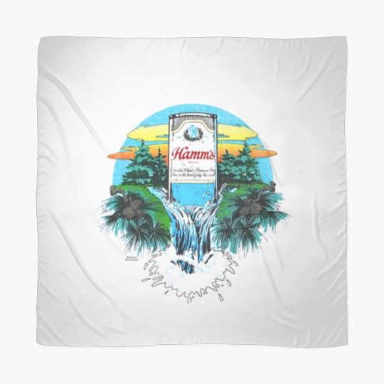 Discover Hamm's Beer 1970s Scarves