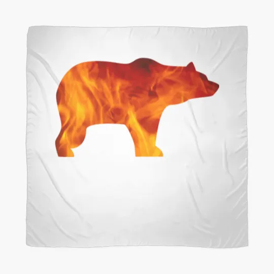 Discover bear burning Scarves