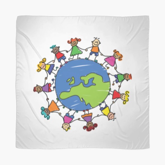 Discover Protect The Environment Earth Day With Children Scarves