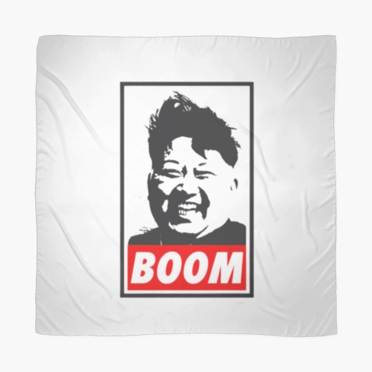 Discover Kim Jong Un Boom Scarves