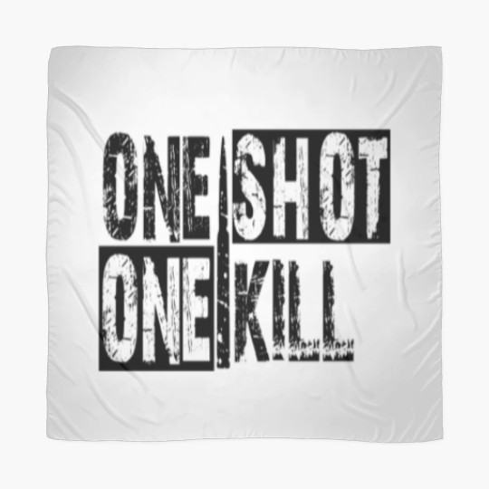 Discover ONE SHOT ONE KILL Scarves