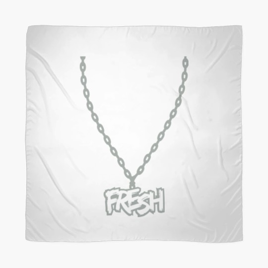 Discover fresh fresh hip hop music party text necklace jewe Scarves