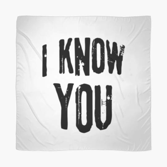Discover I know you Scarves