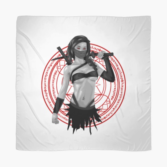 Discover ninja girl sexy fighter kaempferin zeichnung Scarves