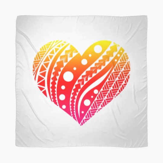 Discover Samoan Fatu Heart T Tattoo Gift Idea Scarves