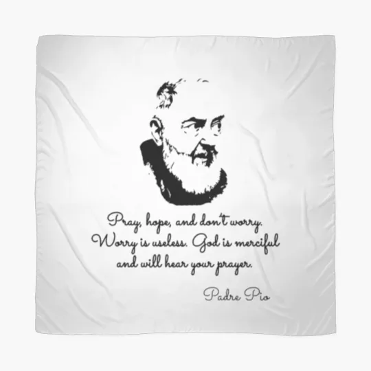 Discover Padre Pio Quotes Scarves
