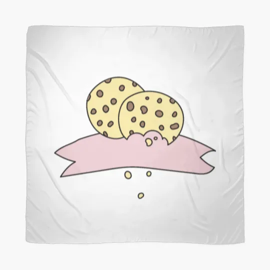 Discover Cookies Chocolate Bakery Hand Drawn Doodle Scarves