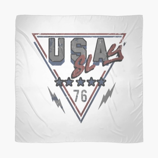 Discover Slay Usa Triangle Graphic Scarves