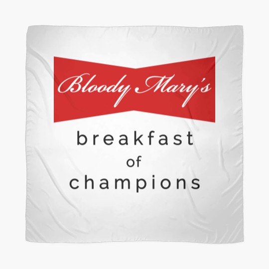 Discover Bloody Mary's Breakfast Of Champions Scarves