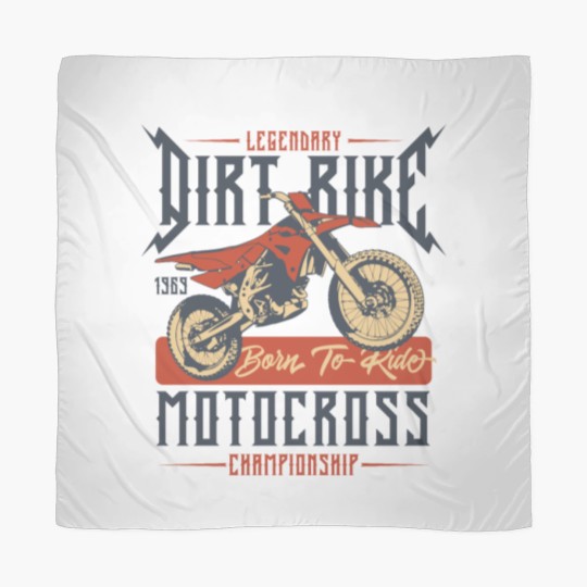 Discover Legendary Dirt Bike Motocross Championship 1969 Scarves