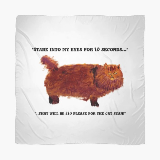 Discover Cat scan humor t' Scarves