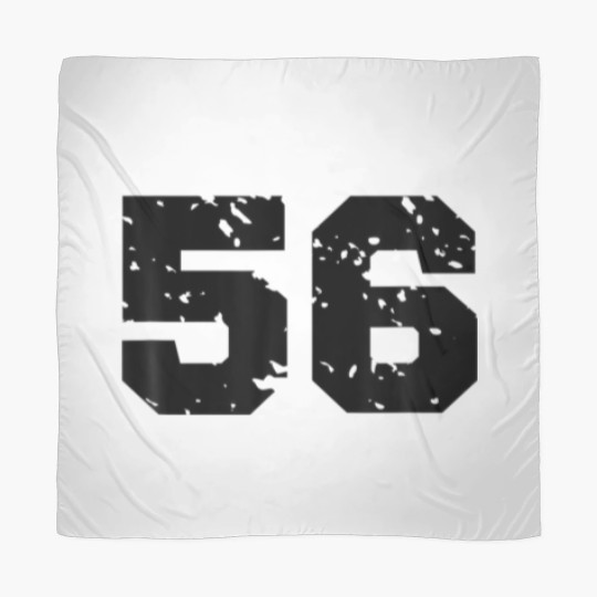 Discover Sporty Number 56 Costume Birthday Varsity Sports T Scarves