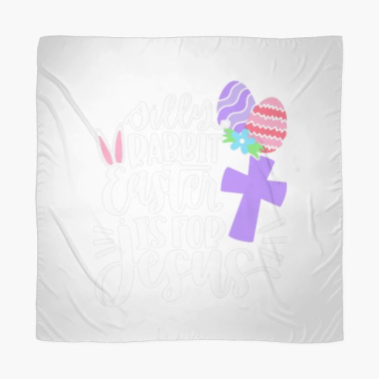 Discover Christians Cute Silly Rabbit Easter Is For Jesus Scarves