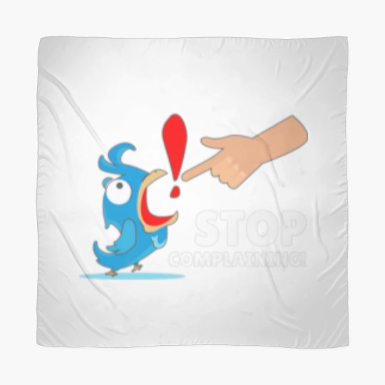 Discover Funny Design Humor Stop Complaining Scarves