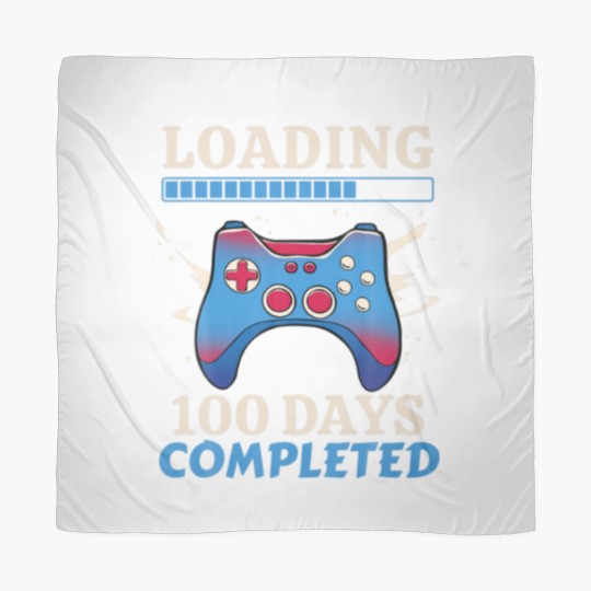 Discover Level 100 Days Of School Complete Gamer Video Game Scarves