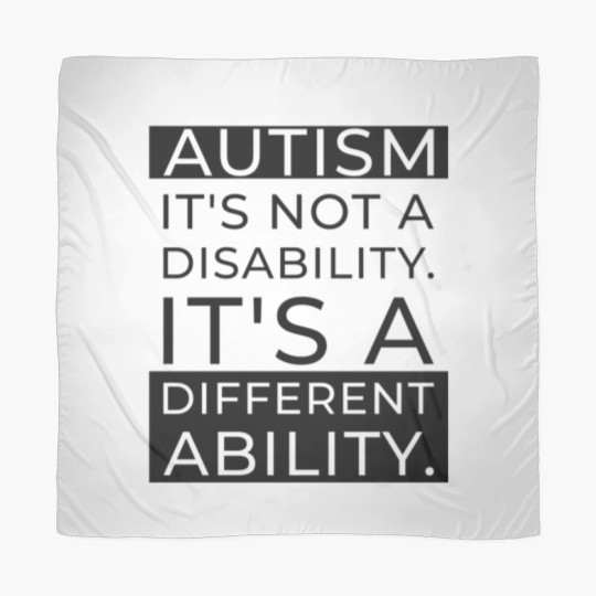 Discover Autism Awareness: It's Not A Disability Scarves