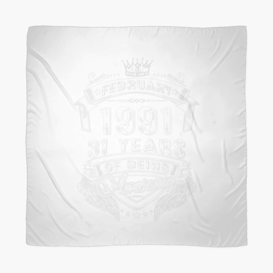 Discover February 1991 31 Years Of Being Awesome Limited Ed Scarves