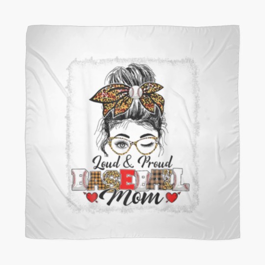 Discover Funny Messy Bun Loud Scarves