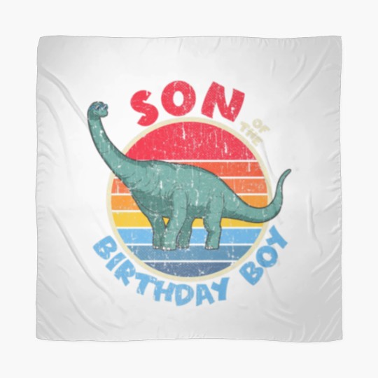 Discover Boy Birthday I Son I Brachiosaurus I Family Matchi Scarves