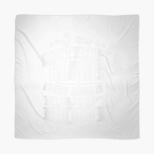 Discover Retired Hairdresser Retiree Barber Retirement Gift Scarves