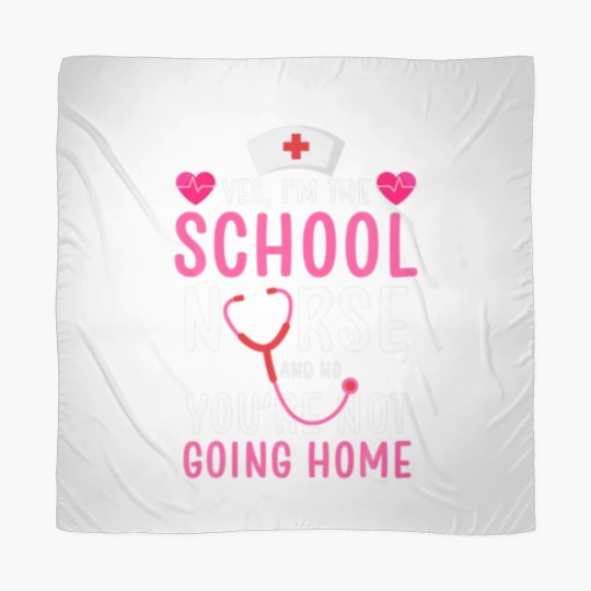 Discover Yes, I'm The School Nurse Nursery Scarves