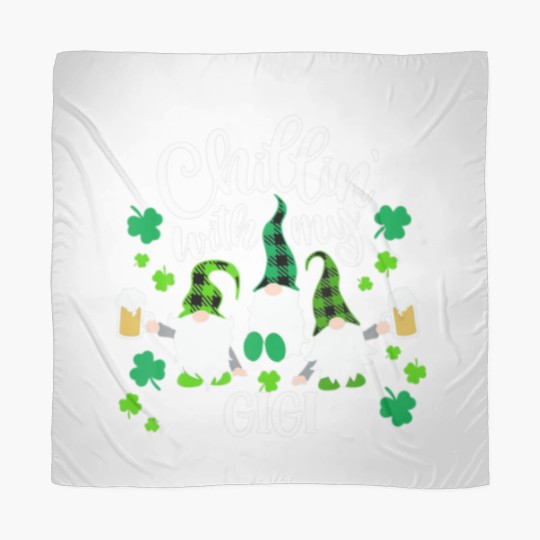 Discover Chillin With My Gigi St Patricks Day Gnomes Garden Scarves