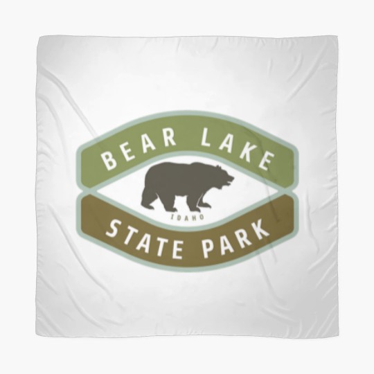 Discover Bear Lake State Park Idaho Roaming Bear ID Vacatio Scarves
