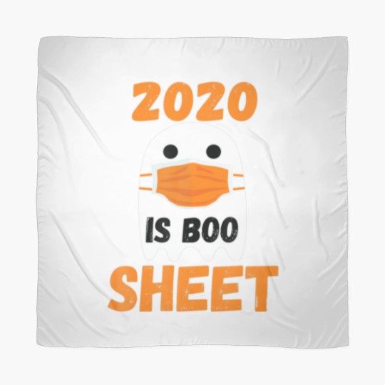Discover 2020 Is Boo Sheet Ghost In Mask Halloween Custome Scarves