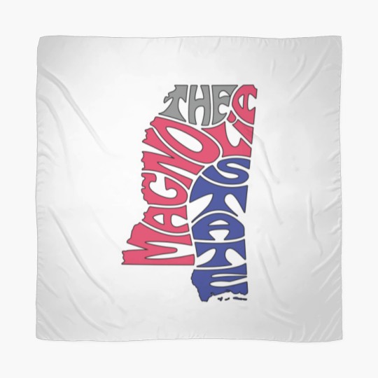 Discover The Magnolia State - Mississippi Wo Scarves