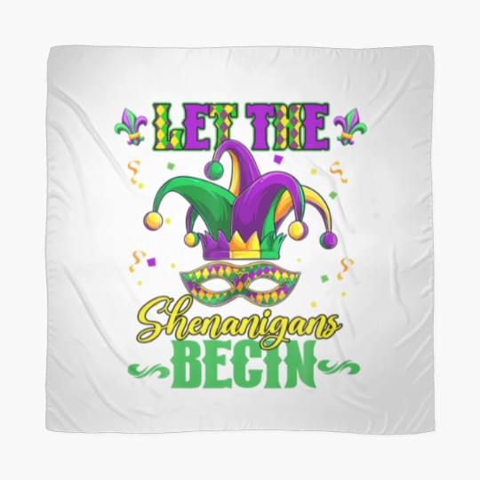 Discover Let The Shenanigans Begin Men Women Mardi Gras Scarves