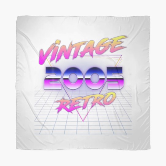 Discover Retro Vintage 80S 17Th Gift Birthday Men Women Vin Scarves