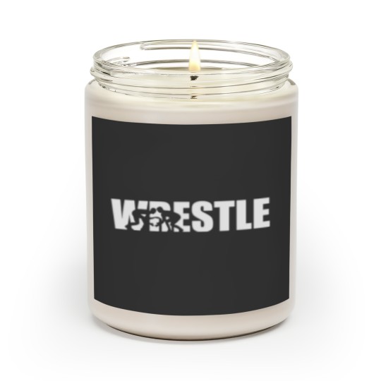 Discover Wrestling - wrestle wrestling Scented Candles