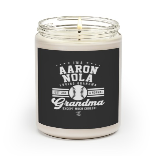Discover Aaron Nola Im a Loving Grandma Gameday Scented Candles