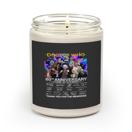 Discover Doctor Who 60th Anniversary 1963 - 2023 Signature Thank You Scented Candles