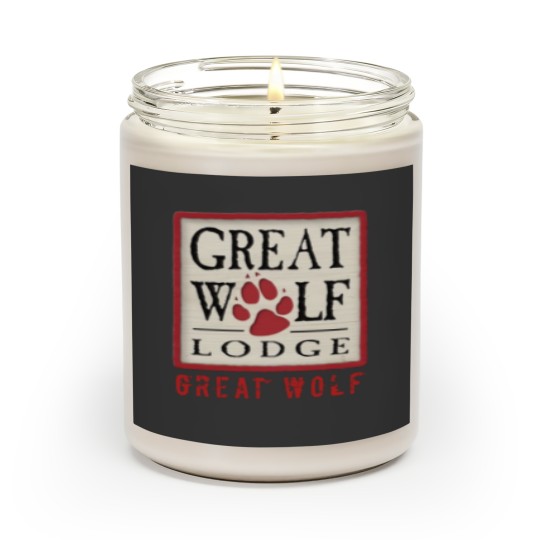 Discover Great Wolf Lodge Logo Essential Scented Candles