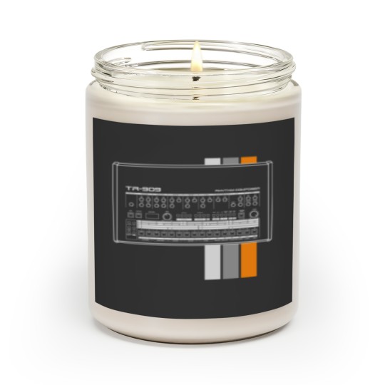 Discover TR 909 Dark Background Scented Candles